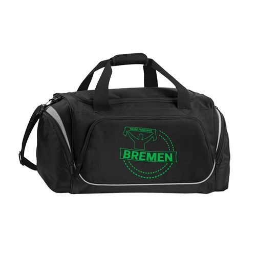 4068859178468 - multifanshop Sporttasche - Bremen - Meine Fankurve - Druck grün - Tasche 4068859178468 - multifanshop Sporttasche - Bremen - Meine Fankurve - Druck grün - Tasche
