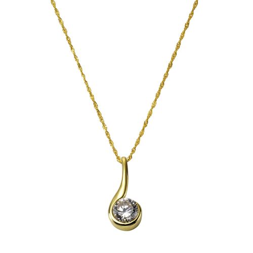 4006046235358 - CELESTA® Damen Kette mit Anhänger 375er Gelbgold gold 4006046235358 - CELESTA® Damen Kette mit Anhänger 375er Gelbgold gold