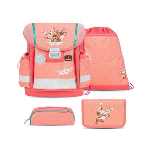 8605036865603 - Rucksack Classy ergonomisches Schulranzen-Set 4-teilig Cute Doe 8605036865603 - Rucksack Classy ergonomisches Schulranzen-Set 4-teilig Cute Doe