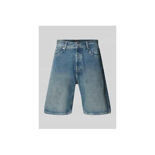 5715714704674 - Baggy Fit Jeansshorts im Used-Look Modell ALEX 5715714704674 - Baggy Fit Jeansshorts im Used-Look Modell ALEX