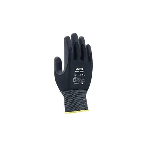 4048612029152 - Montagehandschuhe uvex unilite 6605 Polyamid Nitrilschaum EN 388 4122 atmungsaktiv 10 Paar GR 10