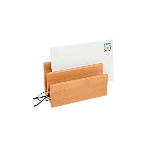 4003801795492 - Briefständer Bambus 61307 braun Holz 2 Fächer 4003801795492 WEDO 4003801795492 - Briefständer Bambus 61307 braun Holz 2 Fächer 4003801795492 WEDO