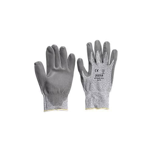 4029201129231 - DYNEEMA® Schutzhandschuhe EN 388 Kategorie II Schnittschutzklasse 3 HDPE-Fase & PU-Beschichtung grau 1 Paar Größe 11 4029201129231 - DYNEEMA® Schutzhandschuhe EN 388 Kategorie II Schnittschutzklasse 3 HDPE-Fase & PU-Beschichtung grau 1 Paar Größe 11