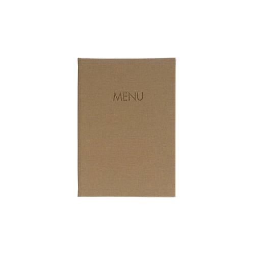 4004360784873 - Speisekarten-Mappe DIN A4 Gummibindung geprägt beige 5 Stück + 2 Doppel-Transparenthüllen 4004360784873 - Speisekarten-Mappe DIN A4 Gummibindung geprägt beige 5 Stück + 2 Doppel-Transparenthüllen