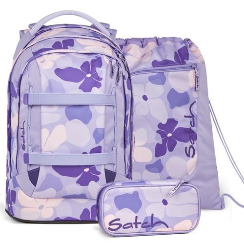 4251349621777 - satch pack Set aus pack + Sportbeutel + Schlamperbox-Lilac Blossom 4251349621777 - satch pack Set aus pack + Sportbeutel + Schlamperbox-Lilac Blossom