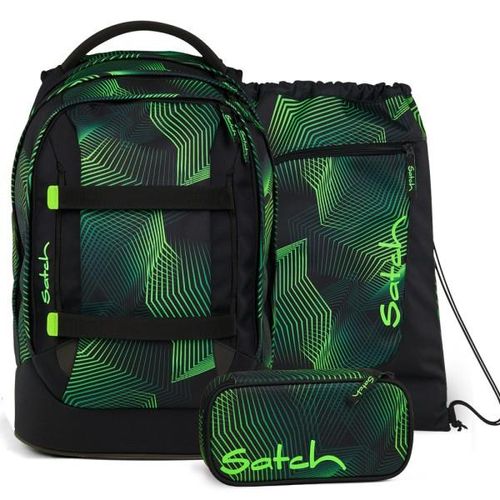 4251349621883 - satch pack Set aus pack + Sportbeutel + Schlamperbox-Seismic Green 4251349621883 - satch pack Set aus pack + Sportbeutel + Schlamperbox-Seismic Green