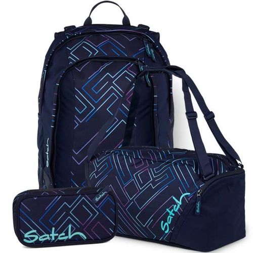 4251349621098 - satch Air Set aus air + Sporttasche + Schlamperbox-Purple Laser 4251349621098 - satch Air Set aus air + Sporttasche + Schlamperbox-Purple Laser
