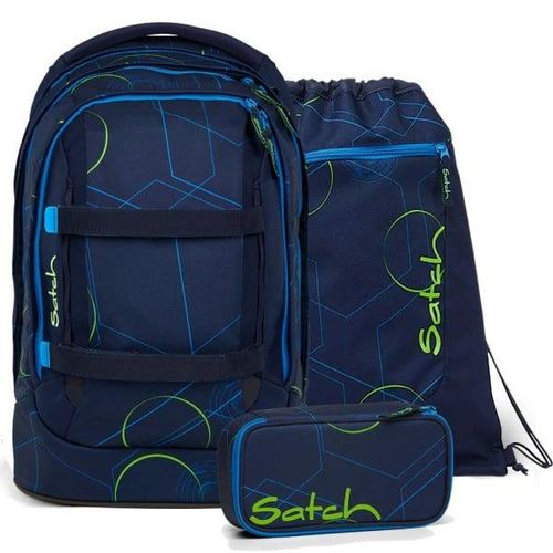 4251349621678 - satch pack Set aus pack + Sportbeutel + Schlamperbox-Blue Tech 4251349621678 - satch pack Set aus pack + Sportbeutel + Schlamperbox-Blue Tech