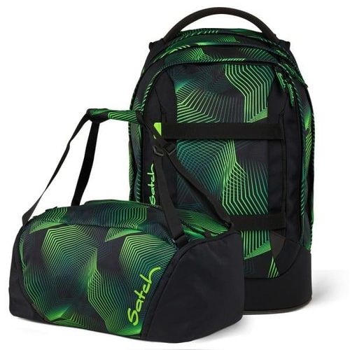 4251349622200 - satch pack Set aus pack + Sporttasche-Seismic Green 4251349622200 - satch pack Set aus pack + Sporttasche-Seismic Green
