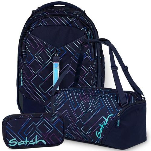 4251349622705 - satch match Set aus match + Sporttasche + Schlamperbox-Purple Laser 4251349622705 - satch match Set aus match + Sporttasche + Schlamperbox-Purple Laser
