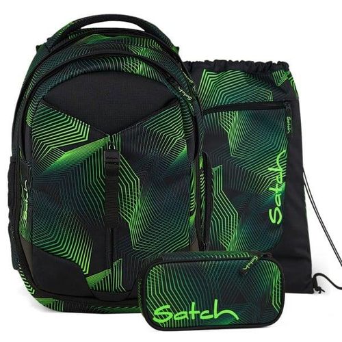 4251349622897 - satch match Set aus match + Sportbeutel + Schlamperbox-Seismic Green 4251349622897 - satch match Set aus match + Sportbeutel + Schlamperbox-Seismic Green