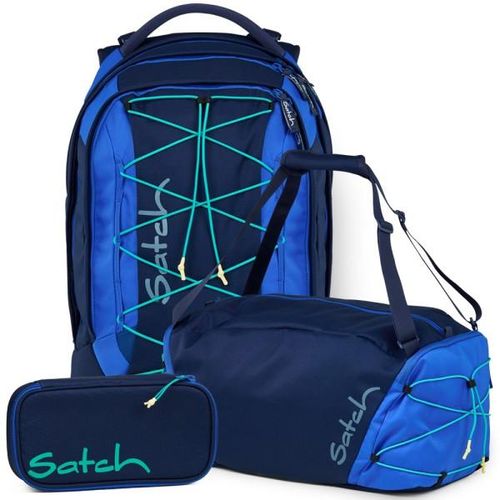 4251349621401 - satch pack Set aus pack + Sporttasche + Schlamperbox-Crossed Blue 4251349621401 - satch pack Set aus pack + Sporttasche + Schlamperbox-Crossed Blue
