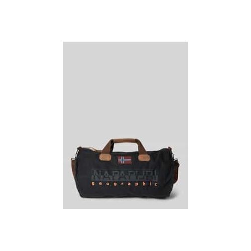 0196011096023 - Weekender mit Logo-Patch und verstellbarem Schultergurt 0196011096023 - Weekender mit Logo-Patch und verstellbarem Schultergurt