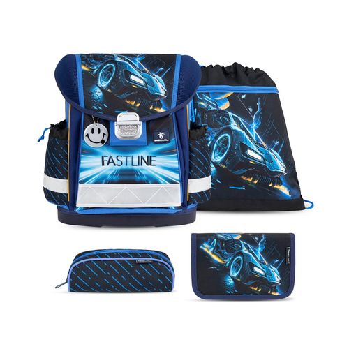 8605036882006 - Rucksack ergonomisches Schulranzen-Set 4-teilig Fastline mit Brustgurt 8605036882006 - Rucksack ergonomisches Schulranzen-Set 4-teilig Fastline mit Brustgurt