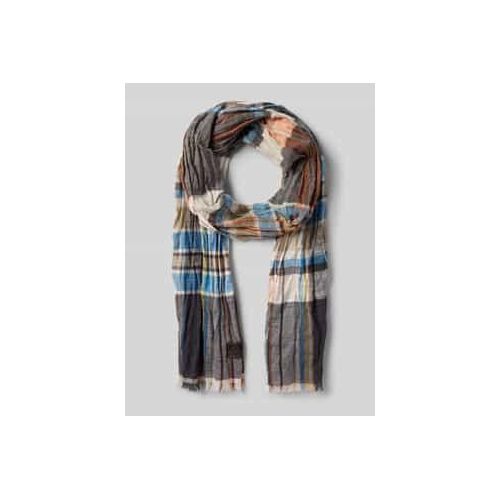 4064478751907 - Schal mit Fransen und Label-Detail 4064478751907 - Schal mit Fransen und Label-Detail