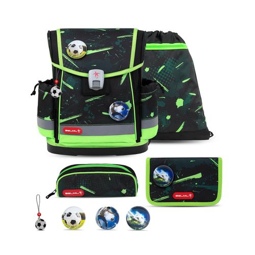 8605036866280 - Rucksack Classy Plus ergonomisches Schulranzen-Set 5-teilig Neon Sport 8605036866280 - Rucksack Classy Plus ergonomisches Schulranzen-Set 5-teilig Neon Sport