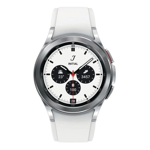 8806092604551 - REFURBISHED – SM-R885 Galaxy Watch 4 Classic Edelstahl 42mm LTE Silver - Sehr Gut 8806092604551 - REFURBISHED – SM-R885 Galaxy Watch 4 Classic Edelstahl 42mm LTE Silver - Sehr Gut