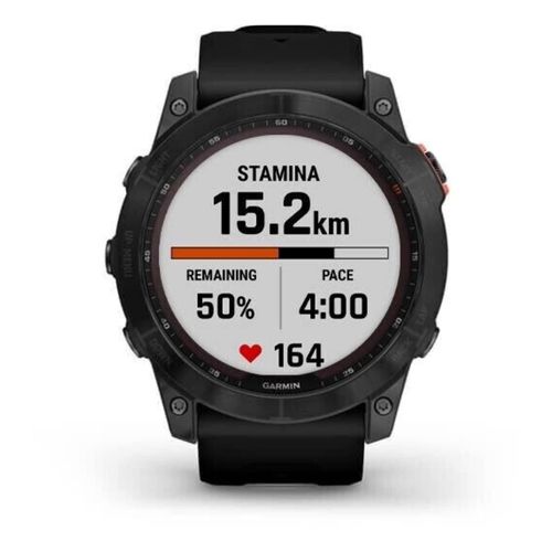 0753759278212 - GARMIN Fenix 7X Solar Smartwatch Edelstahl Silikon 127-210 mm Schwarz Schiefergrau 0753759278212 - GARMIN Fenix 7X Solar Smartwatch Edelstahl Silikon 127-210 mm Schwarz Schiefergrau