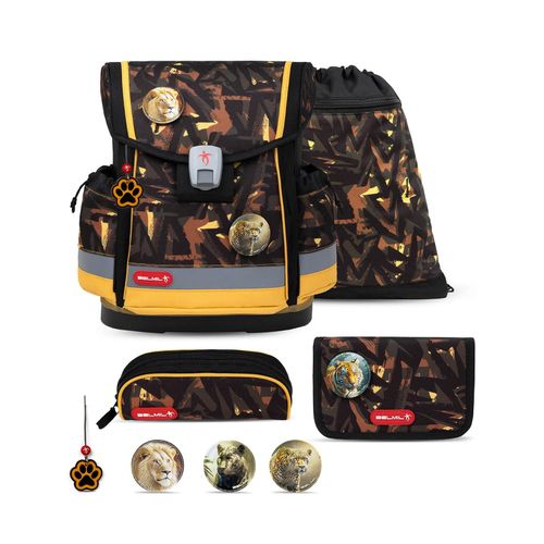 8605036866327 - Rucksack Classy Plus ergonomisches Schulranzen-Set 5-teilig Animals 8605036866327 - Rucksack Classy Plus ergonomisches Schulranzen-Set 5-teilig Animals