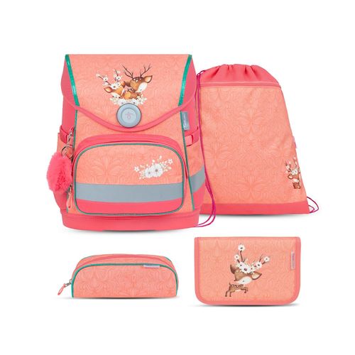 8605036866365 - Rucksack Compact ergonomisches Schulranzen-Set 4-teilig Cute Doe 8605036866365 - Rucksack Compact ergonomisches Schulranzen-Set 4-teilig Cute Doe