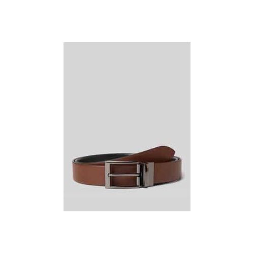 4021173279471 - Lloyd Mens Belts Wendegürtel Leder cognac schwarz 100 cm