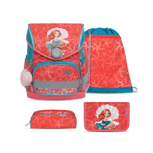 8605036866402 - Rucksack Compact ergonomisches Schulranzen-Set 4-teilig Sea Queen 8605036866402 - Rucksack Compact ergonomisches Schulranzen-Set 4-teilig Sea Queen