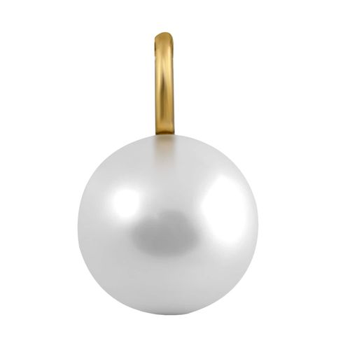 4006046346771 - Ketten-Anhänger 585 Gold Perle weiß 9mm Schmuckanhänger Gr ONE-SIZE Gold 02 g gelb (gelb weiß) Damen Anhänger 4006046346771 - Ketten-Anhänger 585 Gold Perle weiß 9mm Schmuckanhänger Gr ONE-SIZE Gold 02 g gelb (gelb weiß) Damen Anhänger