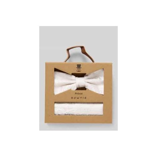 4028386663318 - Fliege und Einstecktuch aus Seide mit Paisley-Muster