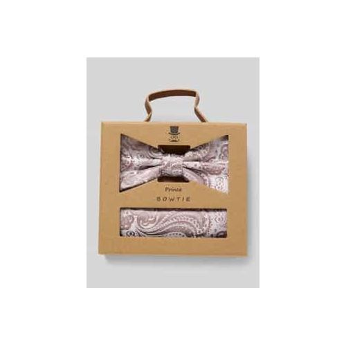 4028386663301 - Fliege und Einstecktuch aus Seide mit Paisley-Muster 4028386663301 - Fliege und Einstecktuch aus Seide mit Paisley-Muster