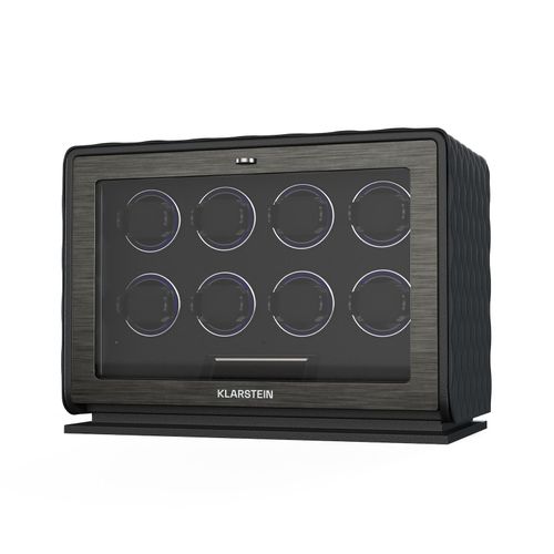 4060656532559 - LuminousTime Uhrenbeweger 8 Uhren viele Einstellungen LED 10dB Schwarz 4060656532559 - LuminousTime Uhrenbeweger 8 Uhren viele Einstellungen LED 10dB Schwarz