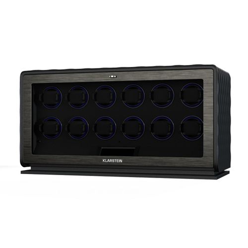 4060656532566 - LuminousTime Uhrenbeweger 12 Uhren viele Einstellungen LED 10dB Schwarz 4060656532566 - LuminousTime Uhrenbeweger 12 Uhren viele Einstellungen LED 10dB Schwarz