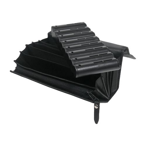 4010537483029 - HMF 48830-02 Kellnertasche Leder Kellnerbörse inkl Euro-Geldwechsler Tragegurt 205 cm x 65 cm x 10 cm Schwarz