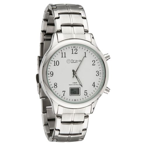 4005197640868 - Funk-Armbanduhr mit Edelstahlarmband Funkuhr 41 mm Edelstahl 20 mm 4005197640868 - Funk-Armbanduhr mit Edelstahlarmband Funkuhr 41 mm Edelstahl 20 mm