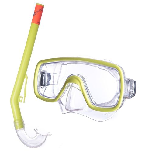 8005115900698 - SALVAS Kinder Set Tropea Tauchmaske + Schnorchel Taucher Maske Schwimm Brille