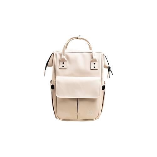 3130630175322 - Rucksack Exactive® mattes PU Laptopfach bis 14″ viele Fächer 2 Tragegriffe Trolley-Schlaufe B 250 x H 380 x T 200 mm beige 3130630175322 - Rucksack Exactive® mattes PU Laptopfach bis 14″ viele Fächer 2 Tragegriffe Trolley-Schlaufe B 250 x H 380 x T 200 mm beige