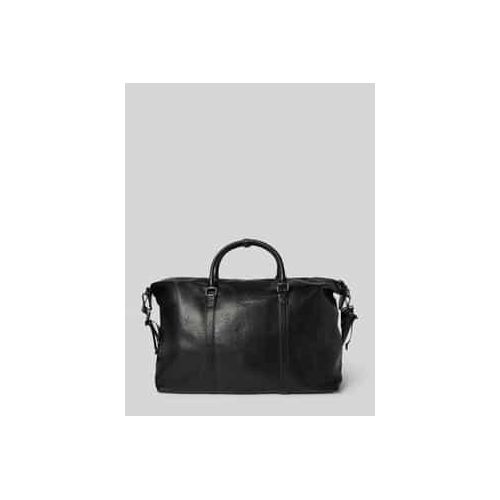 8054942435101 - Weekender in Leder-Optik mit Logo-Applikation Modell Infinity