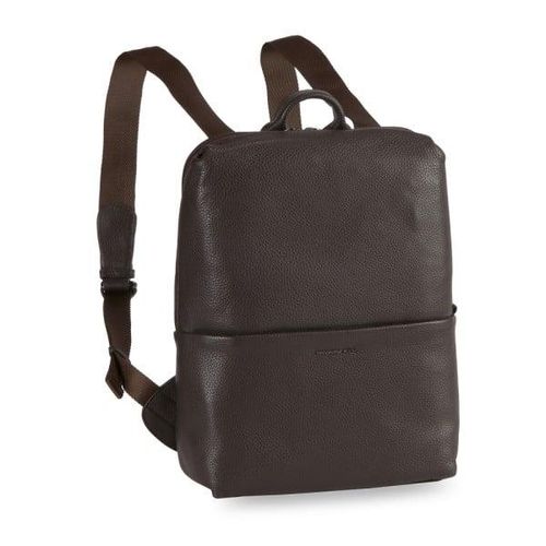8032803756473 - Mellow Leather Squared Backpack FZT38-Mole 8032803756473 - Mellow Leather Squared Backpack FZT38-Mole
