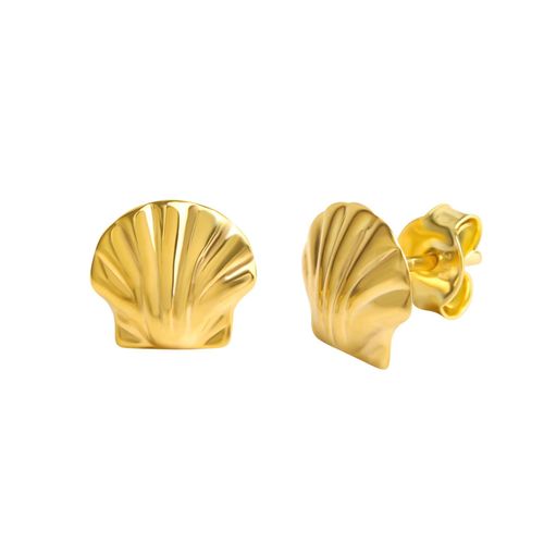 4006046345996 - Paar Ohrstecker FASCINATION BY ELLEN K 333 Gold glanz Motiv Muschel Ohrringe Gr ONE-SIZE Gold gelb Damen Ohrstecker 4006046345996 - Paar Ohrstecker FASCINATION BY ELLEN K 333 Gold glanz Motiv Muschel Ohrringe Gr ONE-SIZE Gold gelb Damen Ohrstecker