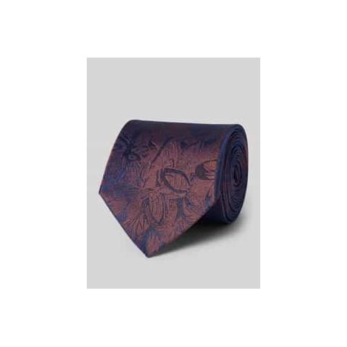 4046254851049 - Seidenkrawatte mit Allover-Muster (7 cm)