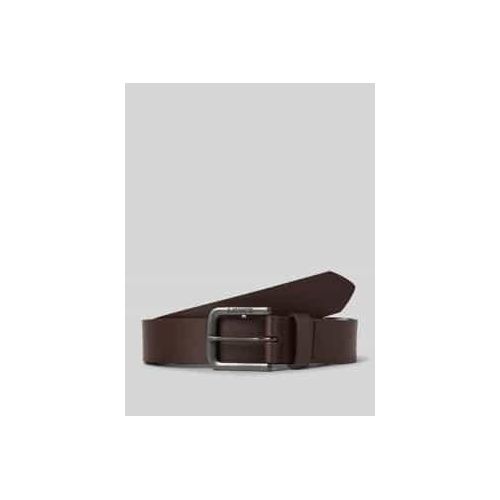 7613417340763 - Ledergürtel mit Label-Detail 7613417340763 - Ledergürtel mit Label-Detail