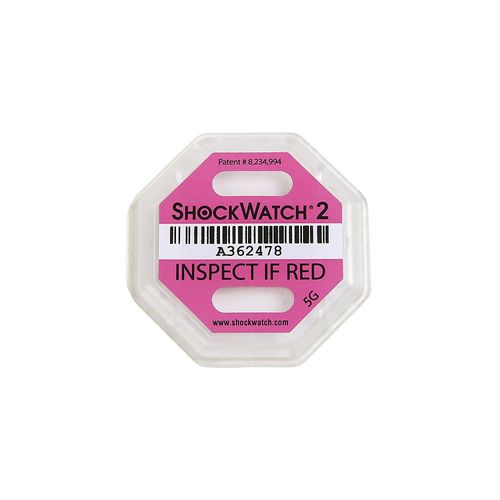 8057714368287 - Stoßindikatoren Shockwatch® 2 inkl Label VE 25 Stk 5 g 50 ms pink ab 10 VE kaiserkraft 8057714368287 - Stoßindikatoren Shockwatch® 2 inkl Label VE 25 Stk 5 g 50 ms pink ab 10 VE kaiserkraft