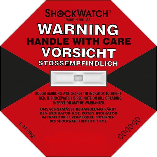 4260069662205 - Shockwatch® Präzisionsindikator inkl Label VE 10 Stk 50 g 50 ms rot ab 20 VE kaiserkraft 4260069662205 - Shockwatch® Präzisionsindikator inkl Label VE 10 Stk 50 g 50 ms rot ab 20 VE kaiserkraft