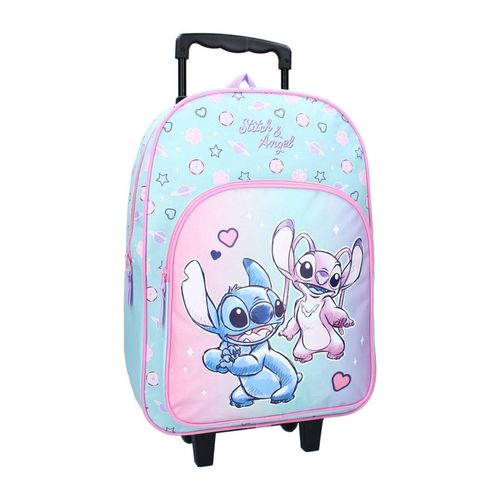 8712645306103 - Lilo & Stitch Kinder Trolley Rucksack Perfekt Schule 8712645306103 - Lilo & Stitch Kinder Trolley Rucksack Perfekt Schule