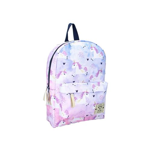 8712645299634 - Milky Kiss Rucksack Schultasche Ombré mit Sternen & Einhörnern Bag