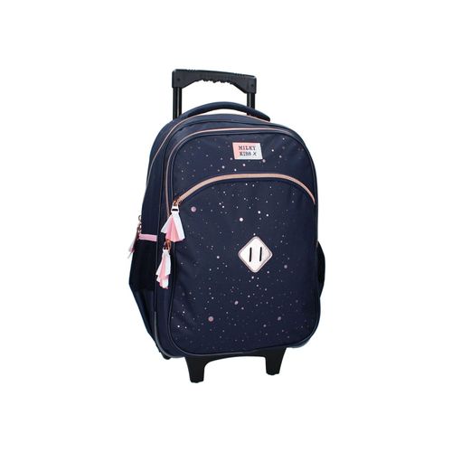 8712645317307 - Milky Kiss Trolley-Rucksack Divine Days Dunkelblau mit Punkten