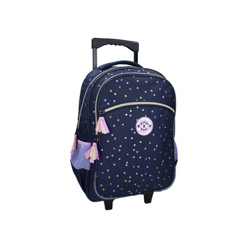 8712645317468 - Milky Kiss Trolley-Rucksack Dotted Delight Dunkelblau mit Punkten 8712645317468 - Milky Kiss Trolley-Rucksack Dotted Delight Dunkelblau mit Punkten
