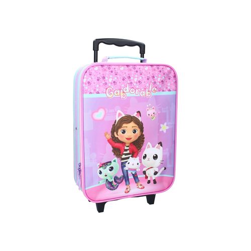 8712645318021 - Gabby’s Dollhouse Trolley Kinder Rollkoffer Mädchen Reise Koffer Lila 8712645318021 - Gabby’s Dollhouse Trolley Kinder Rollkoffer Mädchen Reise Koffer Lila