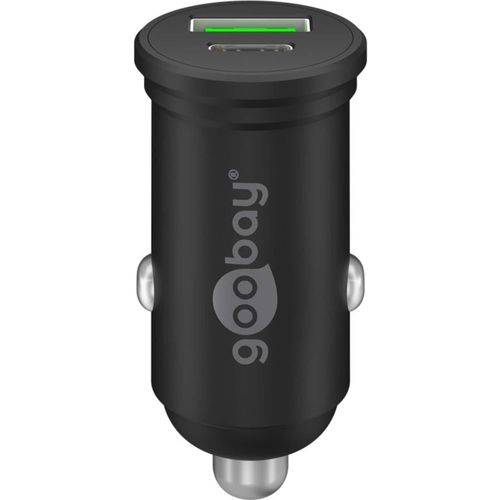 4040849617393 - goobay Ladegerät Dual-USB Auto-Schnellladegerät 45 Watt PD