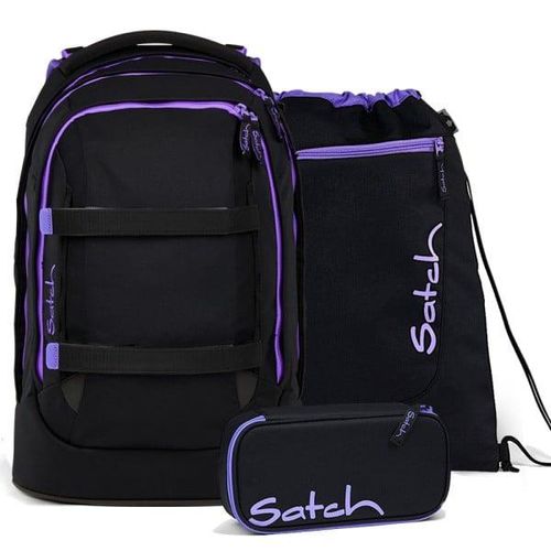 4251349621876 - satch pack Set aus pack + Sportbeutel + Schlamperbox-Purple Phantom 4251349621876 - satch pack Set aus pack + Sportbeutel + Schlamperbox-Purple Phantom