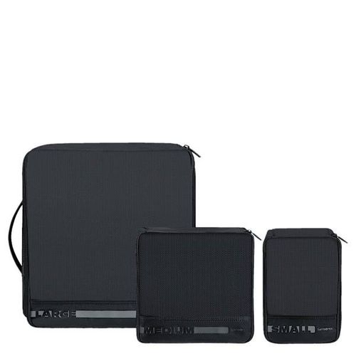 5400520210678 - Pack-Sized SET OF 3 Packing Cubes-black 5400520210678 - Pack-Sized SET OF 3 Packing Cubes-black